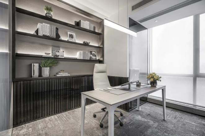 現(xiàn)代輕奢風(fēng)經(jīng)理辦公室設(shè)計(jì)正流行！