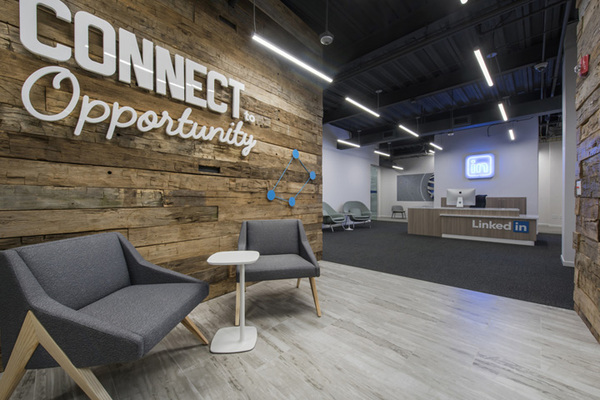 奧馬哈特色文化底蘊(yùn)展現(xiàn)、LinkedIn辦公室裝修設(shè)計