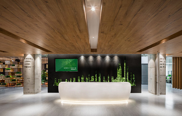 2000㎡辦公室設計為員工創(chuàng)造便捷、舒適的環(huán)境