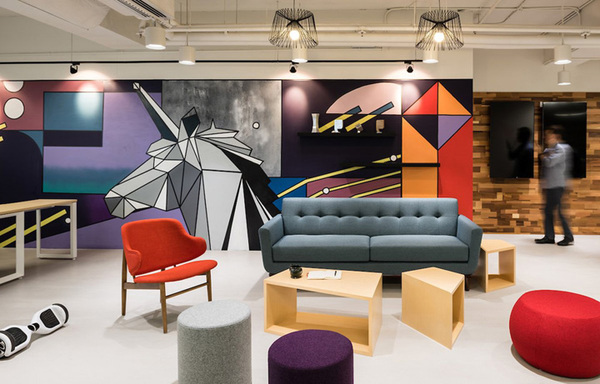 春天來了，這樣的辦公室裝修很適合這個季節(jié)