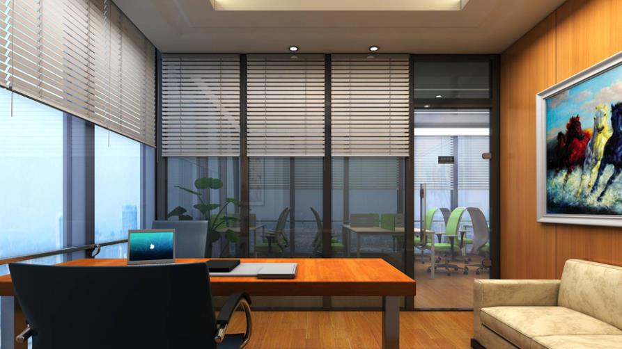 主管辦公室要如何裝修設計？歐式辦公室背景墻使用什么顏